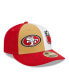 Фото #3 товара Men's Gold, Scarlet San Francisco 49ers 2023 Sideline Low Profile 59FIFTY Fitted Hat