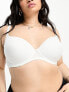 Фото #4 товара ASOS DESIGN Curve microfibre moulded t-shirt bra in white