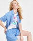 ფოტო #2 პროდუქტის Women's Fresh Bouquet T-Shirt, Created for Macy's