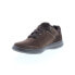 Фото #4 товара Rockport Beckwith Ubal CI3569 Mens Brown Wide Suede Lifestyle Sneakers Shoes 7