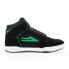 Фото #1 товара Lakai Telford MS1240208B00 Mens Black Suede Skate Inspired Sneakers Shoes