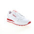 Фото #3 товара Reebok Classic Leather Mens White Leather Lace Up Lifestyle Sneakers Shoes