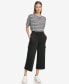 Фото #4 товара Women's French Terry Cropped Cargo Pants