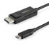 Фото #1 товара StarTech.com 3ft (1m) USB C to DisplayPort 1.2 Cable 4K 60Hz - Bidirectional DP to USB-C or USB-C to DP Reversible Video Adapter Cable - HBR2/HDR - USB Type C/TB3 Monitor Cable - 1 m - DisplayPort - USB Type-C - Male - Male - Straight