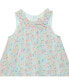 ფოტო #3 პროდუქტის Baby Girls Ruffle-Trim Floral Swing Dress Sun Hat