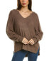 Project Social T Isabel Cozy Rib Tunic Women's Brown S