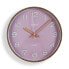 Фото #1 товара Настенное часы Versa Розовый Пластик Кварц 4,3 x 30 x 30 cm