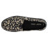 Фото #8 товара TOMS Alpargata Cupsole Leopard Slip On Womens Beige, Black Sneakers Casual Shoe