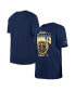 Фото #1 товара Men's and Women's Navy Denver Nuggets Summer Classics T-Shirt