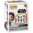 Фото #3 товара FUNKO Star Wars: The Mandalorian Pop! Vinyl Peli Motto W/Grogu 9 cm Figure