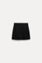 Zw collection high-waist mini skirt