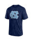 Фото #3 товара Men's Navy North Carolina Tar Heels Camo Logo T-shirt