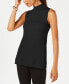 ფოტო #1 პროდუქტის Women's Sleeveless Mock-Turtleneck Sweater, Created for Macy's