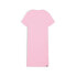 Puma Essential Slim Crew Neck Dress Shirt Womens Pink Casual 84834928