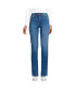 Women's Recover High Rise Straight Leg Blue Jeans