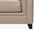 Фото #7 товара CLOSEOUT! Ciarah Chesterfield Leather Loveseat, Created for Macy's