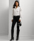 ფოტო #4 პროდუქტის Women's Blouson-Sleeve Shirt