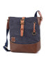 ფოტო #2 პროდუქტის Redwood Canvas Crossbody Bag