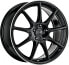 OZ Veloce GT gloss black diamond lip 7.5x17 ET35 - LK5/100 ML68