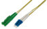 Фото #4 товара DIGITUS Fiber Optic Patch Cord, E2000 (8° APC) to LC (UPC), Singlemode