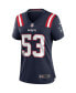 Фото #3 товара Women's Chris Slade Navy New England Patriots Game Retired Player Jersey