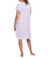 ფოტო #2 პროდუქტის Women's Paisley Short-Sleeve Nightgown