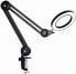 Фото #1 товара Beyamz LED Magnifying Lamp, Workplace Lamp, Cosmetic Lamp, 5-Dioptre 5x Magnification High Power Work Lamp with Lens with 125 mm Diameter, 1100 Lumens, Dimmable, Bright, with Clamp, Swivel Arm [Energy Class E]