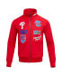 ფოტო #4 პროდუქტის Men's Red Philadelphia Phillies Fast Lane Full-Zip Track Jacket