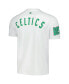 Фото #2 товара Men's and Women's White Boston Celtics Heritage Crest T-shirt
