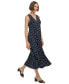 ფოტო #4 პროდუქტის Women's Sleeveless Printed Midi Dress