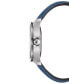 ფოტო #3 პროდუქტის Men's Swiss Automatic DS Action Day-Date Powermatic 80 Blue Synthetic Strap Watch 41mm