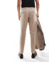 Selected Homme Neil regular fit trousers in cream