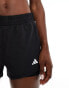 Фото #3 товара adidas Performance pacer shorts in black