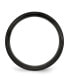 Stainless Steel Brushed Black IP-plated 8mm Band Ring