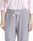ფოტო #16 პროდუქტის Women's 3/4 Sleeve Top & Boot-Cut Pajama Pants Set