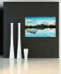 Фото #3 товара Quiet Waters Frameless Free Floating Tempered Glass Panel Graphic Wall Art, 32" x 48" x 0.2"