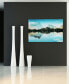 Quiet Waters Frameless Free Floating Tempered Glass Panel Graphic Wall Art, 32" x 48" x 0.2"