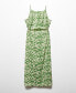 ფოტო #6 პროდუქტის Women's Openings Detail Printed Dress