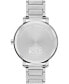 ფოტო #3 პროდუქტის Women's Bold Evolution 2.0 Swiss Quartz Silver-Tone Stainless Steel Watch 34mm
