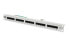 DIGITUS CAT 3 ISDN Patch Panel, unshielded, grey - фото #2