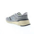 Фото #11 товара New Balance 997R U997RHA Mens Gray Suede Lace Up Lifestyle Sneakers Shoes