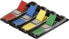 Фото #1 товара Канцелярские наборы Post-it Закладки самоклеящиеся 12x43 мм узкие 4x35 листов mix цветов