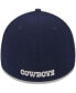 Фото #5 товара Men's Gray Dallas Cowboys Main 39THIRTY Flex Hat