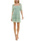 Фото #4 товара Платье Trixxi с флористическим принтом, смокинговым платьем и расклешенной юбкой