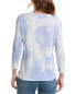 Edinburgh Knitwear Leopard Print Linen-Blend Sweater Women's