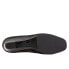 Фото #7 товара Trotters Lauren T1110-095 Womens Black Wide Leather Loafer Flats Shoes