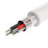 Elastyczny giętki kabel przewód USB 2.0 480Mb/s 1.5m czarny