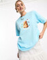 Фото #4 товара Aape By A Bathing Ape gummy bear t-shirt in blue