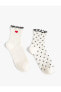 Носки Koton Polka Dot Frill 2-Pack