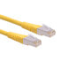 Фото #2 товара ROLINE S/FTP (PiMF) Patch Cord Cat.6 - yellow 1.5m - 1.5 m - Cat6 - S/FTP (S-STP) - RJ-45 - RJ-45